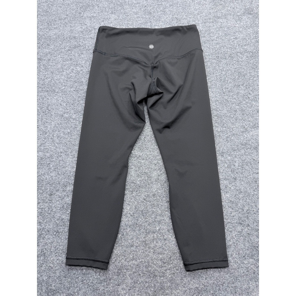 Athleta Elation Train 7/8 Tight Leggings Black High Rise Small Womens 486200 - Picture 6 of 7